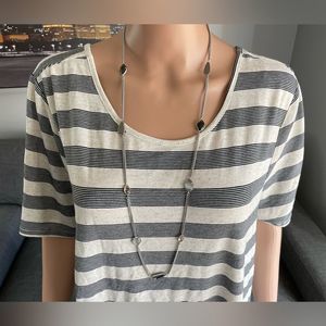 Lane Bryant Swing Collection Top with Criss Cross Back